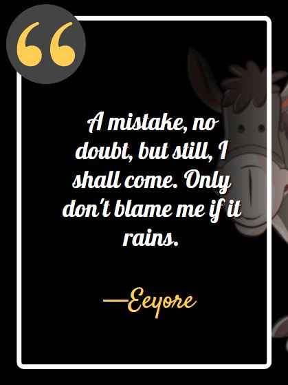 best Eeyore quotes,