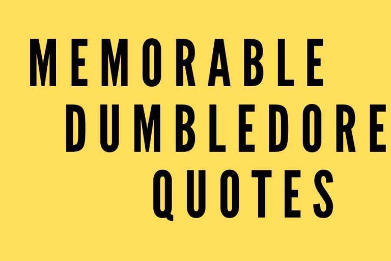 57 Dumbledore’s Most Memorable Quotes from the Harry Potter Series