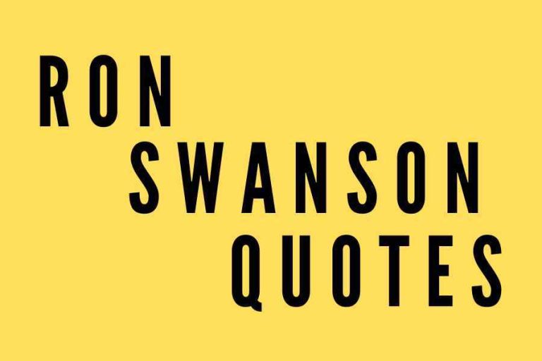 Ron Swanson’s Greatest Quotes: A Collection of Wit and Wisdom