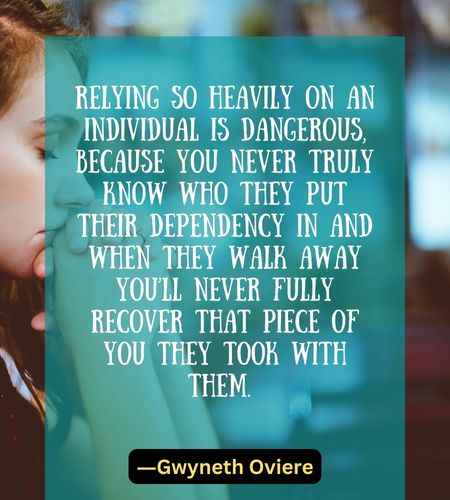Relying so heavily on an individual is dangerous,