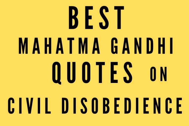 46 Mahatma Gandhi’s Quotes on Civil Disobedience: Inspiring Words for Change
