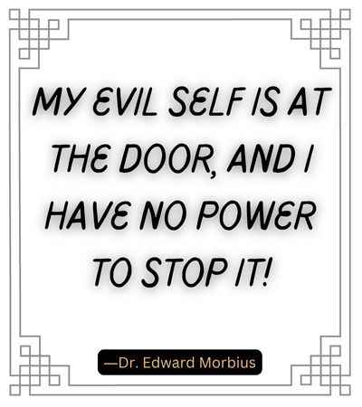 My evil self is at the door, and I have no power to stop it!