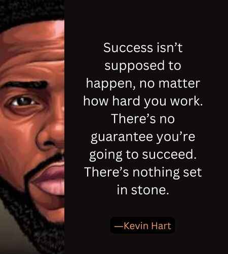 Success isn’t supposed to happen, no matter how hard you work.