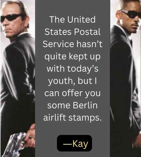 The United States Postal Service hasn’t quite kept up with today’s youth, but I can offer you some Berlin airlift stamps. ―Kay