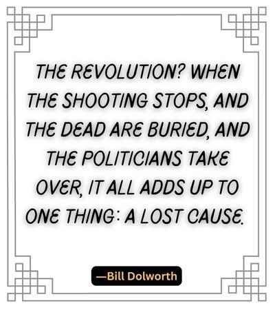 The revolution When the shooting stops,