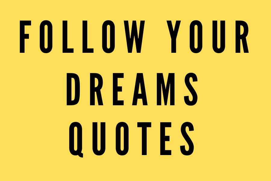 106 Follow Your Dreams Quotes to Help You Achieve Success